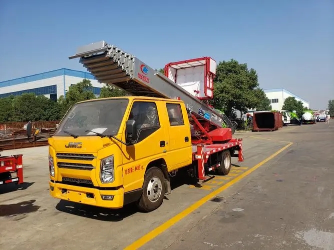 鲁山附近云梯车出租 砂石搬运