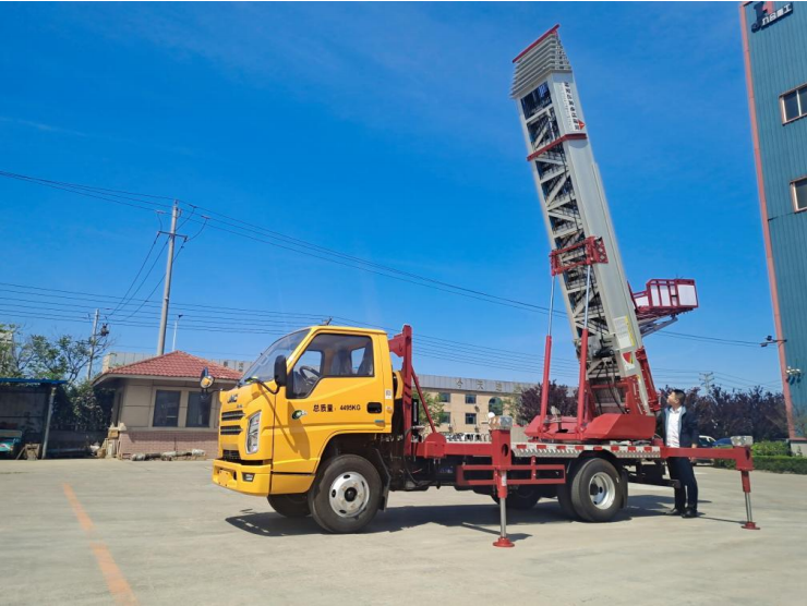 鲁山常年租赁32米云梯车